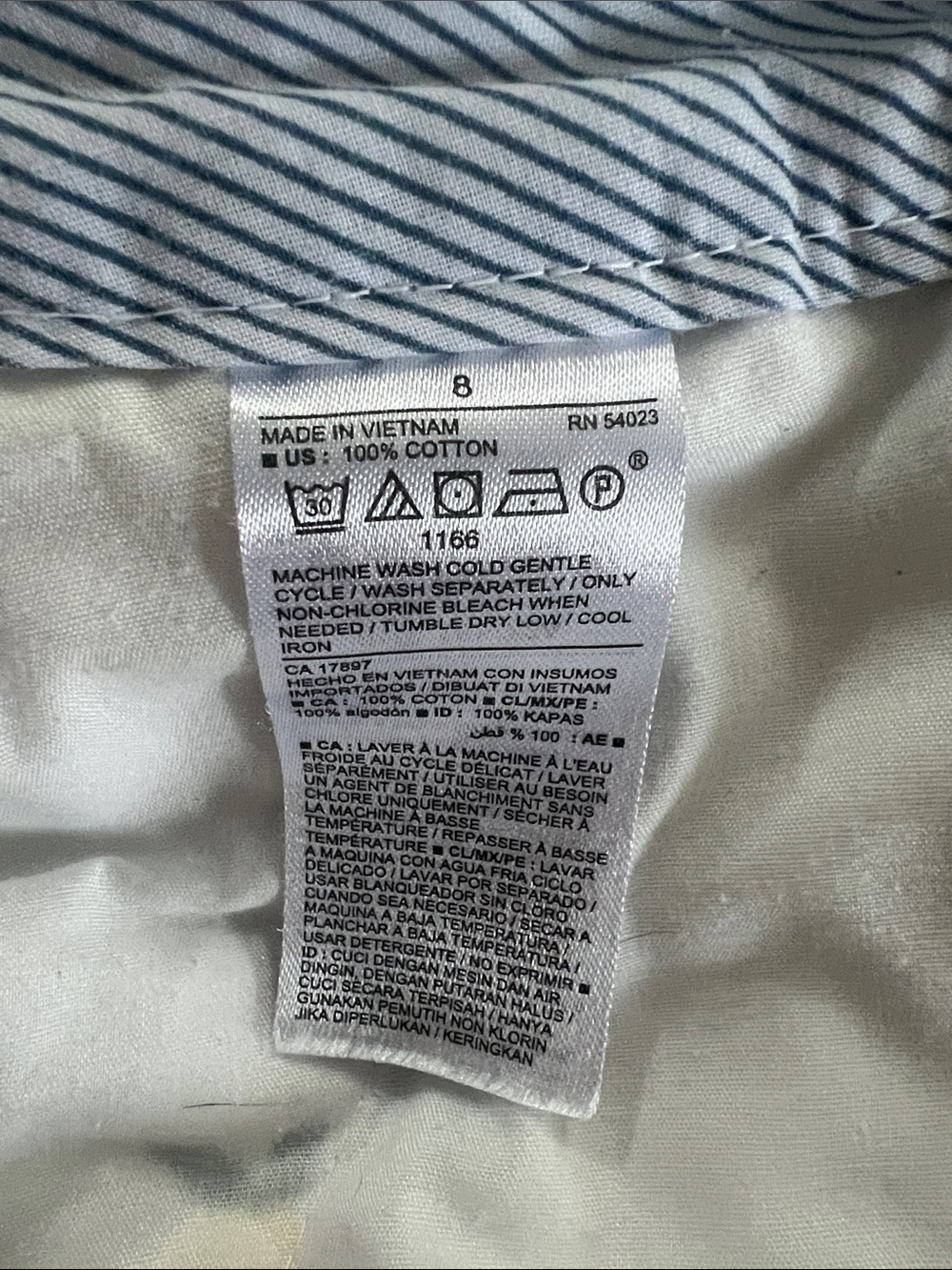 Old Navy White Shorts with Yellow Lemon Print - Picture 2 of 3
